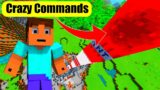 Crazy Command Block Tricks in Minecraft | Funny Command Block Tricks | #Shorts