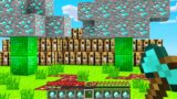 Cursed block generation broke this Minecraft world…