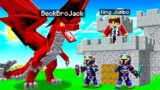 Destroying Minecraft Castles with DRAGONS!