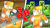 EXTREME MINECRAFT WOULD YOU RATHER (hilarious)