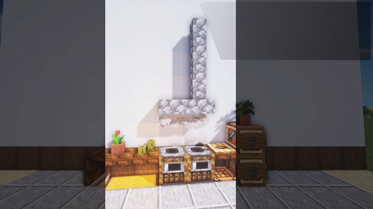Easy Minecraft TikTok Kitchen LIFE Hacks in Minecraft 1.16 tutorial 