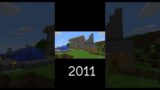 Evolution Of Minecraft Houses [SHORT]