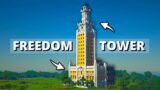 Freedom Tower in Minecraft: Timelapse