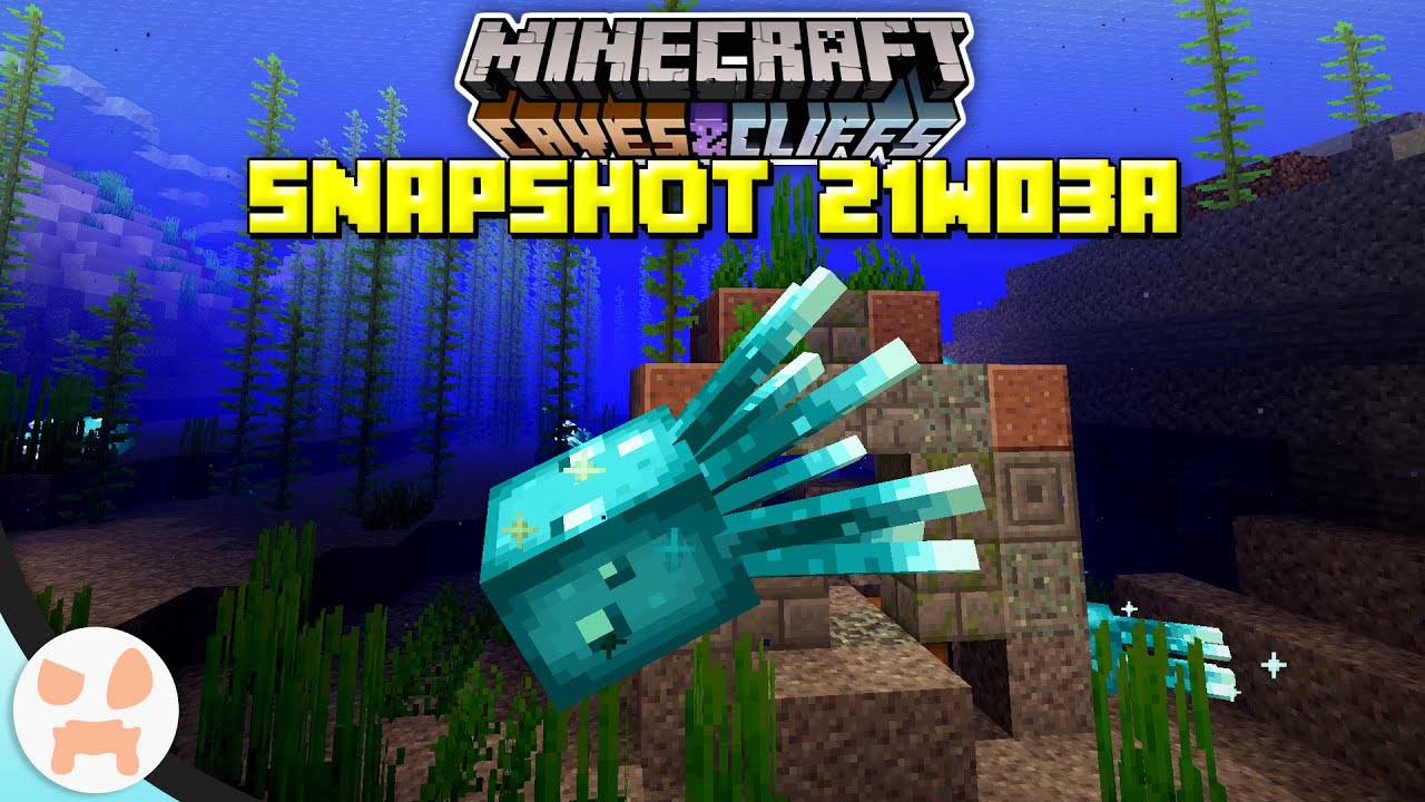 GLOW SQUID LICHEN AND FRAMES Minecraft 1 17 Caves And Cliffs 