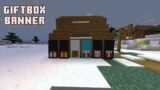GiftBox Banner in Minecraft || Christmas Banner Designs || Tutorial