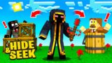 HIDE from the EVIL WIZARD in Minecraft