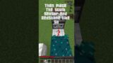 How To Build A Sculk Sensor Piston Door In Minecraft | #shorts