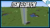 How to Build an Item Elevator – Minecraft Redstone #Shorts