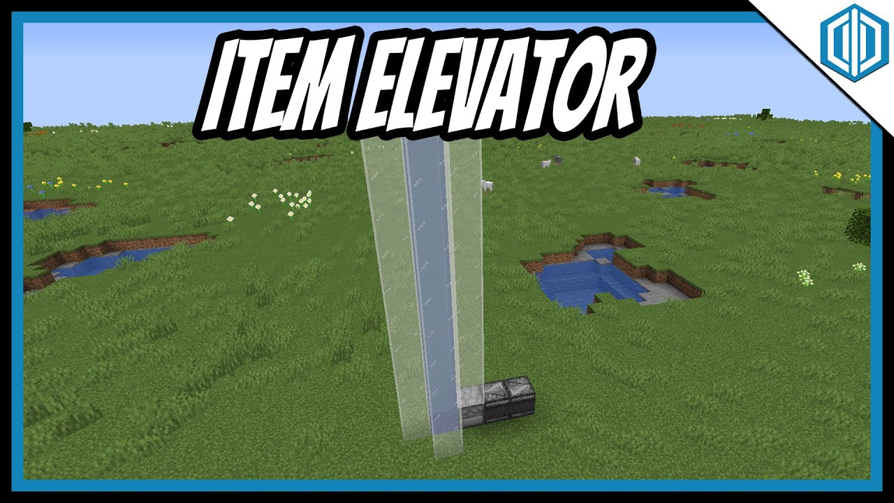 How To Build An Item Elevator Minecraft Redstone Shorts Minecraft Videos 