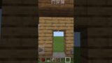 How to build an invisible door in Minecraft #shorts