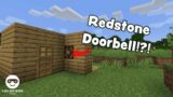 How to make a doorbell in Minecraft | Java 1.16+ #Shorts