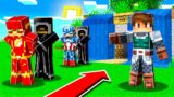 I BANNED SUPERHEROES from Camp Minecraft!