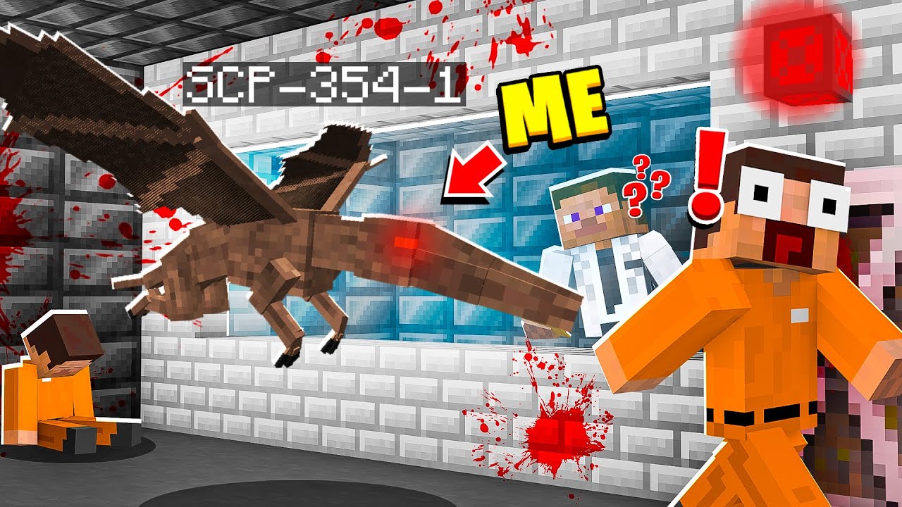 I Became Scp 354 1 In Minecraft Minecraft Trolling Video Minecraft Videos