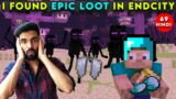 I FOUND THE BEST LOOT IN ENDCITY – MINECRAFT SURVIVAL GAMEPLAY IN HINDI #69