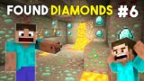 I Found Diamond in Minecraft Mining Must Watch #6