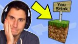 I Found The WORST ISLAND In Minecraft Skyblock!