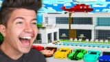 I Made 100 Players Build BILLIONAIRE Minecraft Houses! ft. Vikkstar123