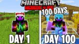 I Survived 100 Days in Hardcore Minecraft…Again
