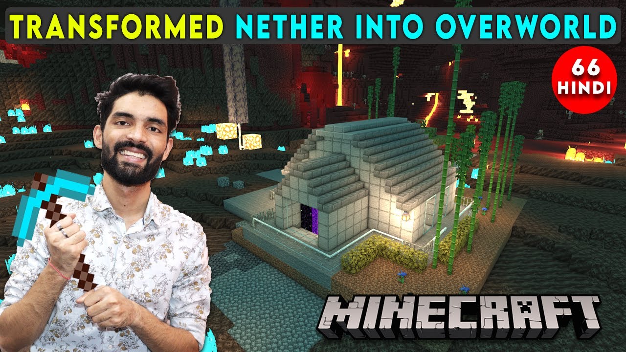 I TRANSFORMED MY NETHER PORTAL BASE - MINECRAFT SURVIVAL GAMEPLAY IN ...
