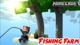 I made a Fishing Farm in Minecraft  | Minecraft Survival Hindi