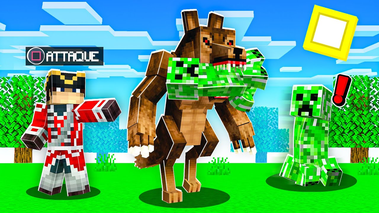 J'ADOPTE UN LOUP GAROU DANS MINECRAFT ! - Minecraft videos