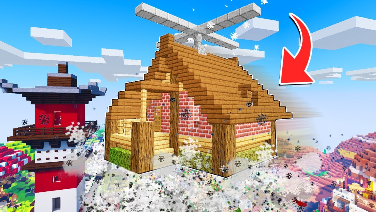 loggy-made-a-flying-house-minecraft-minecraft-videos