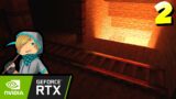 Let's Play Minecraft RTX Episode 2 | Satisfying Caves