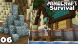 Let's Play Minecraft Survival : Fishing Docks and Diamond Mining! Episode 6