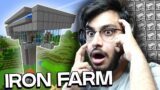 MADE MY FIRST IRON FARM IN MINECRAFT AND IT WAS HILARIOUS! – RAWKNEE HIGHLIGHTS