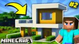 MAKING AN AMAZING MODERN HOUSE IN MINECRAFT [Continued]