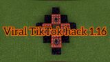 MINECRAFT PLAYER LAUNCHER TIKTOK HACK THAT WORKS IN 1.16 #shorts