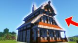Medieval House in Minecraft: Timelapse