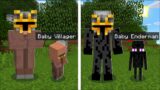 Minecraft CRAFT MOB ARMOR TO SAVE BABY MOBS FROM DANGEROUS CREATURES MOD !! Minecraft Mods