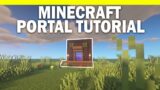 Minecraft: Cool Nether Portal Design #Shorts