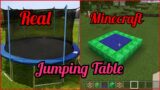 Minecraft – How to make a Jumping Table in Minecraft