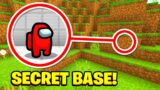 Minecraft : I FOUND THE AMONG US SECRET BASE!(Ps3/Xbox360/PS4/XboxOne/PE/MCPE)