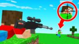 Minecraft SPEEDRUNNER But HUNTERS HAVE GUNS!