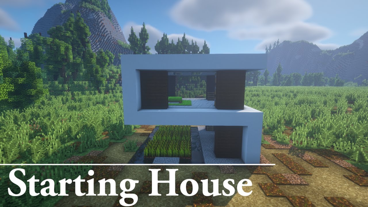 Minecraft || Starting House || #1 - Minecraft videos