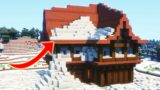 Minecraft Winter House – Timelapsse