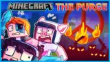 Minecraft but it's purge day and we're all gonna die…