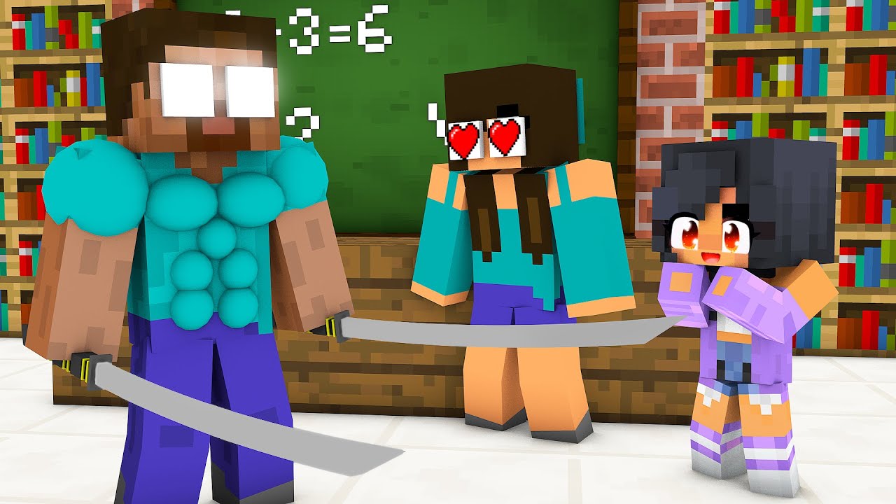 Monster School Herobrine Love Curse Vs Zombie Minecraft Animation Minecraft Videos 