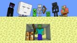 Monster School : SPEEDRUNNER VS 7 MONSTER – Minecraft Animation