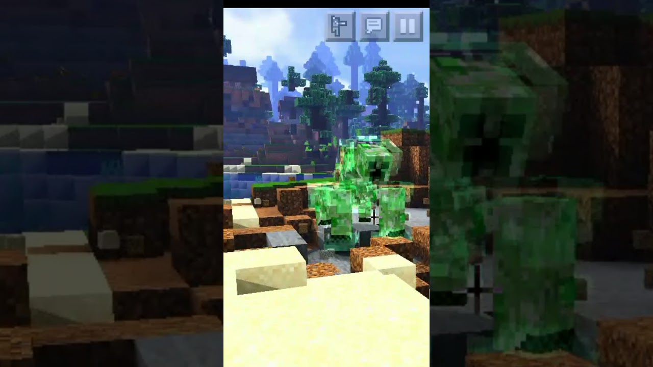 Mutant creeper in Minecraft mutant mobs in Minecraft pe - Minecraft videos