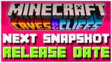 *NEW* When Will The Next Minecraft 1.17 Snapshot Be Released | Minecraft 1.17 Snapshot Release Date