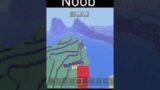 Noob vs Pro vs Hacker vs God In Minecraft #shorts #short #minecraft