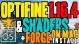 OPTIFINE & SHADERS 1.16.4 minecraft – how to download & install Shaders&OptiFine (with Forge on Mac)