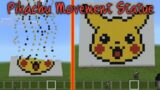 Pikachu Movement Statue | Movement Statue Minecraft | #shorts | #movement_statue | Phantom X