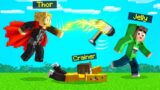 Playing As THOR In SPEEDRUNNERS vs. HUNTERS! (Minecraft)