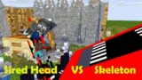 |Siren head VS skeleton | Minecraft animation | J & J Studios |