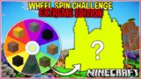 Spinning a Wheel to Decide my Minecraft House Extreme Edition!